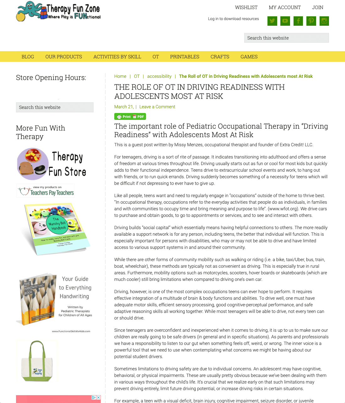 Teaching Readiness to Teens